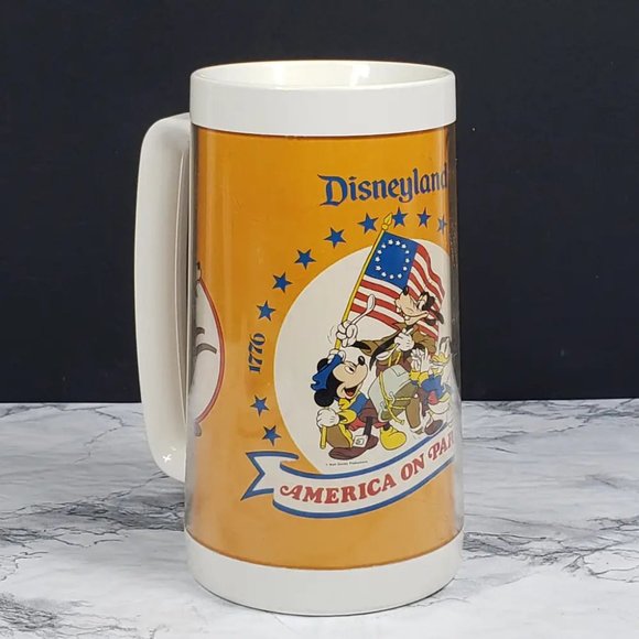 1976 Disneyland America On Parade Thermo-Serv Tumbler Vintage - Picture 5 of 8